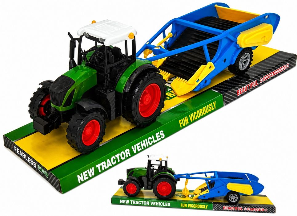 Traktor z Kombajnem Zabawka Rolnicza – Maszyny Rolnicze dla Dzieci