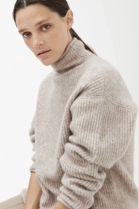 Вязанный джемпер 100% альпака