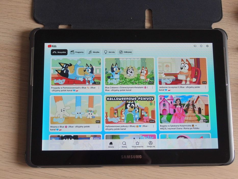 YouTube Kids TABLET 10" Samsung Galaxy Tab2 GT-P5110 Android 7.1