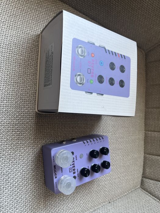 Pedais Reverb e Delay Mooer