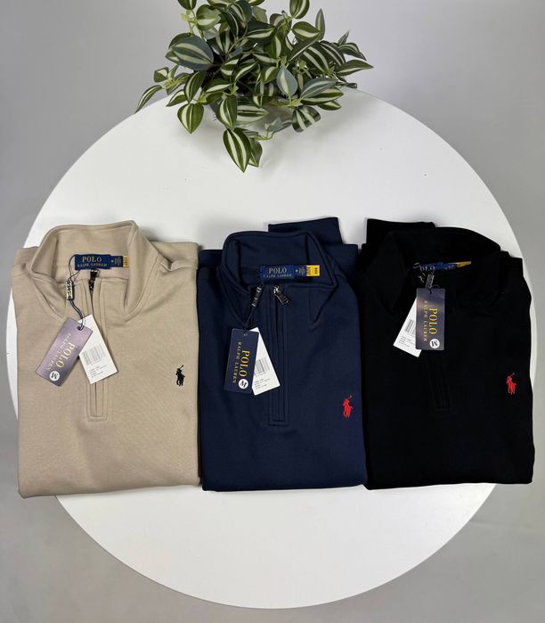 Зип поло Ralph Lauren поло усі розміри кофта 1/3