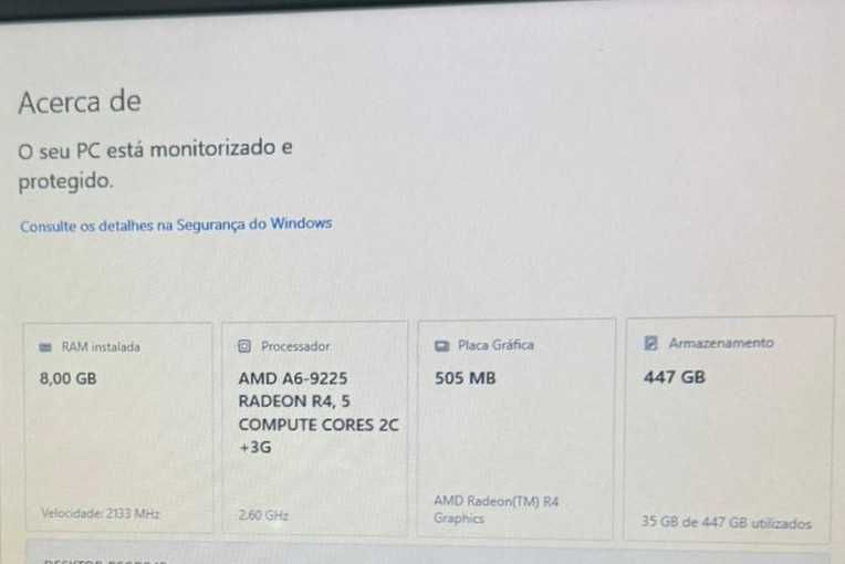 Portátil Lenovo - Em bom estado