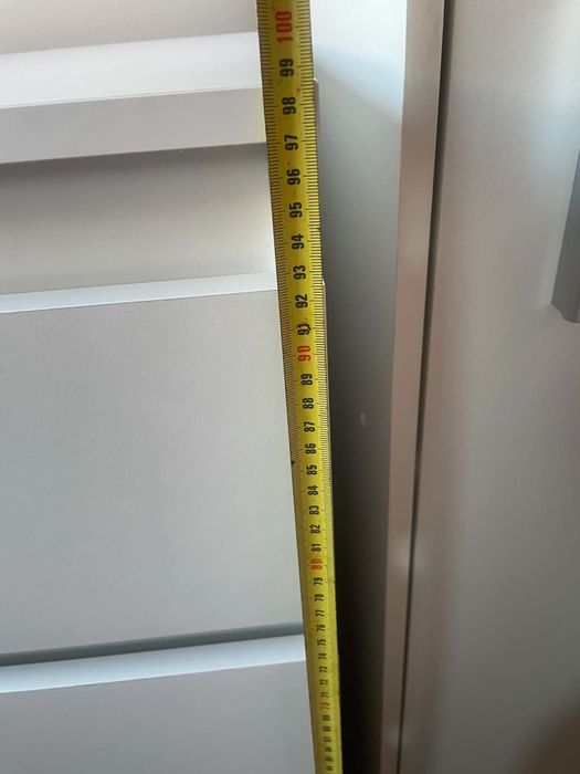 Komoda biala 8 szuflad