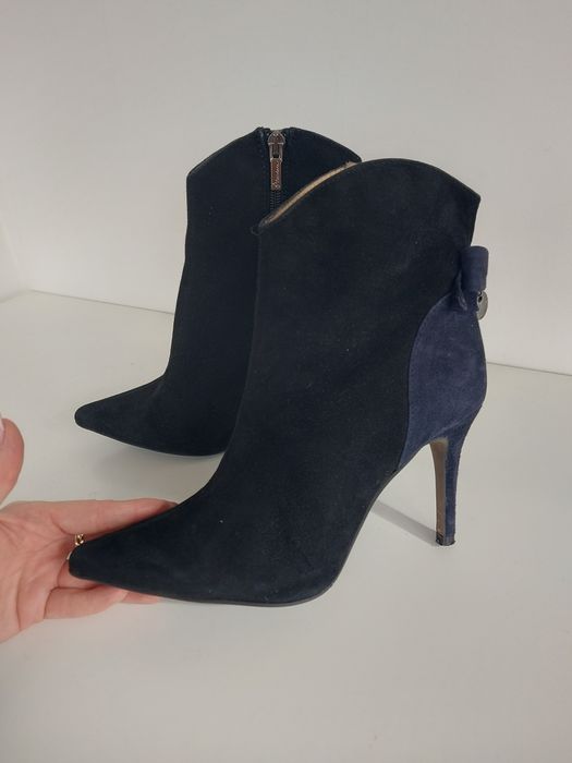 Buty damskie botki skórzane Marian w rozmiarze 38