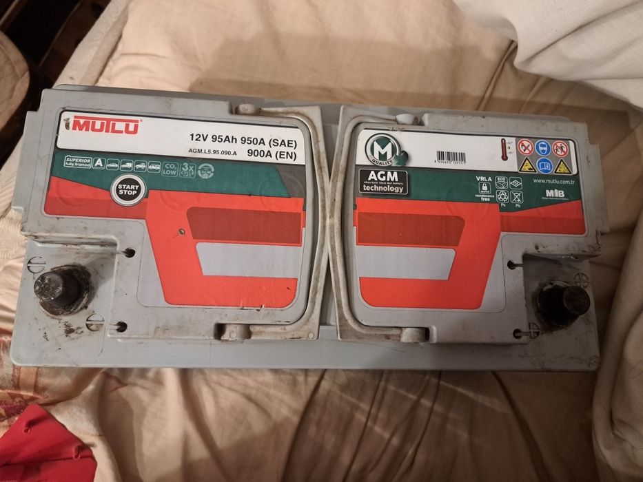 Акумулятор AGM (або гелевий) MUTLU,12v, 95Ah,950A, start stop.