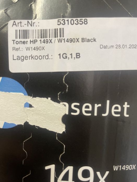 Wkład z tonerem HP W1490X