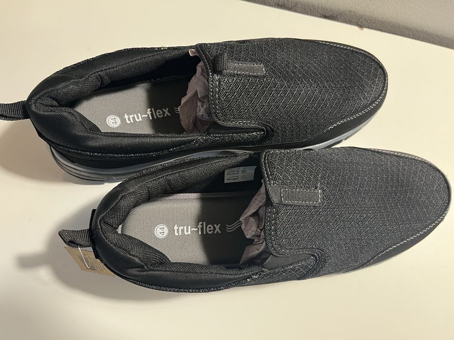 Buty slip in czarne 44 tru - flex meskie
