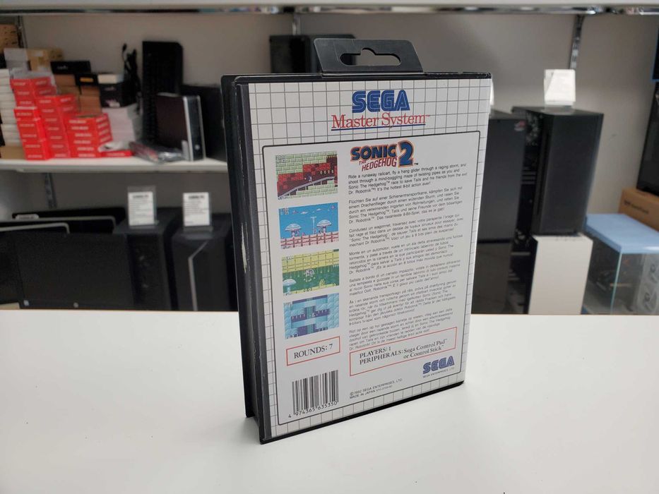 Gra Sonic The Hedgehog 2 na SEGA Master System