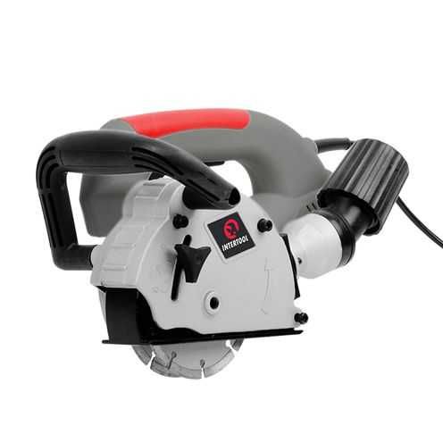 Штроборіз,1,4кВт,9000об/хв,диск125×22,2ммглиб 8-30мм INTERTOOL DT-0200