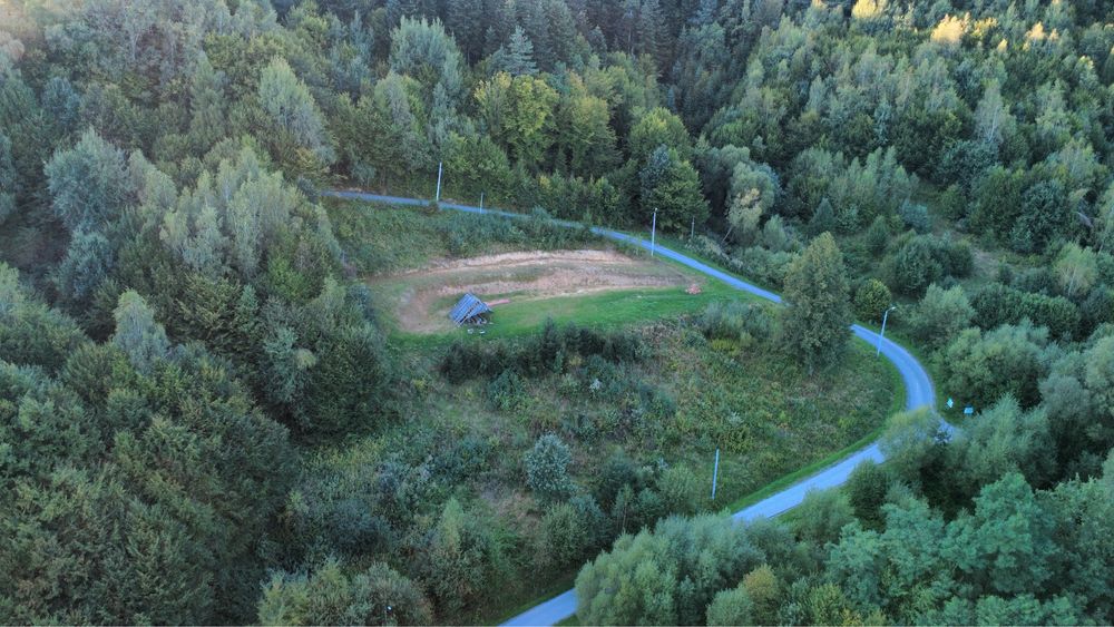 Sprzedam działkę budowlaną w miejscowości Paszyn gm. Chełmiec, 46 arów