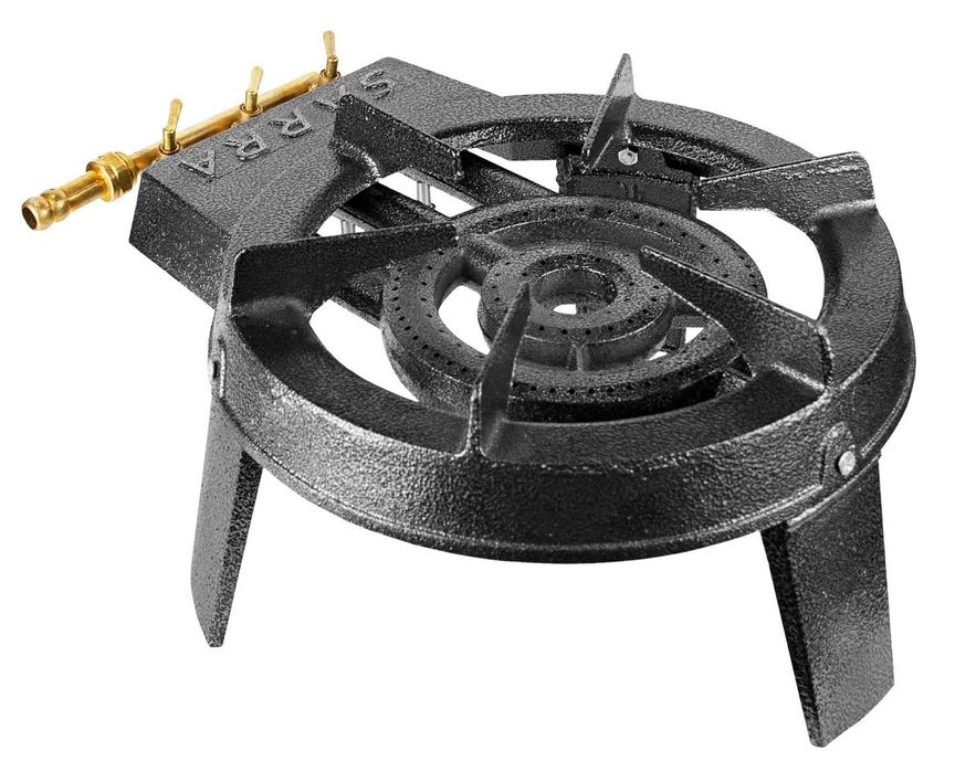 Żeliwny taboret gazowy do topiarki parowej, uniwersalny (moc 9,8kW)