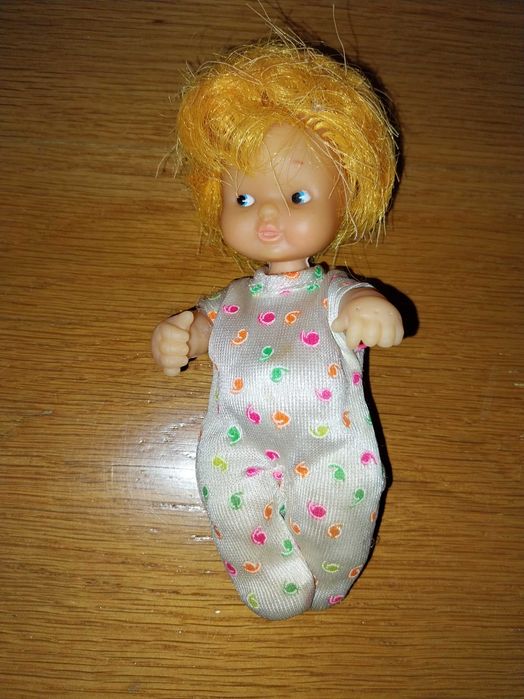 Vintage Fluorescent Belly Doll - 1980s