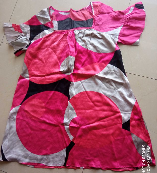 Oasis tunika sukienka 100% jedwab silk 96 cm pachy