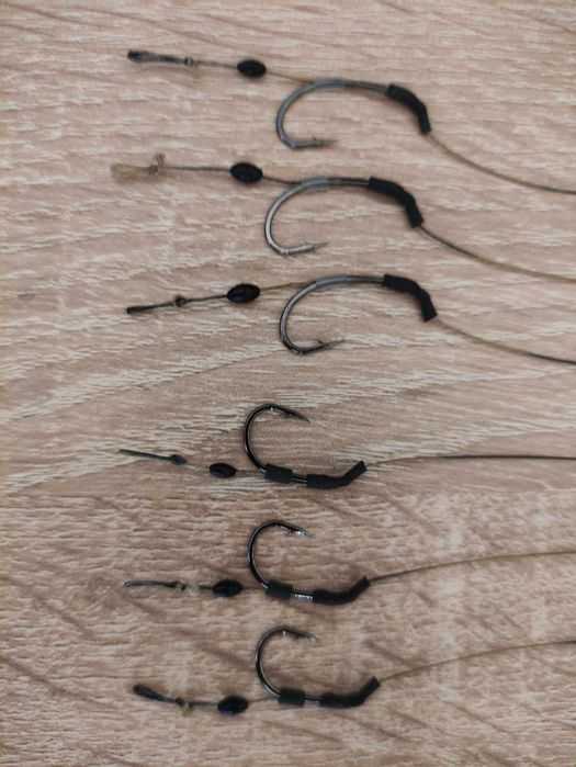 Монтаж карповый кормушка пружина на 2 крючка карп, карась.