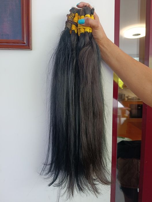 Cabelo humano extensões 400g