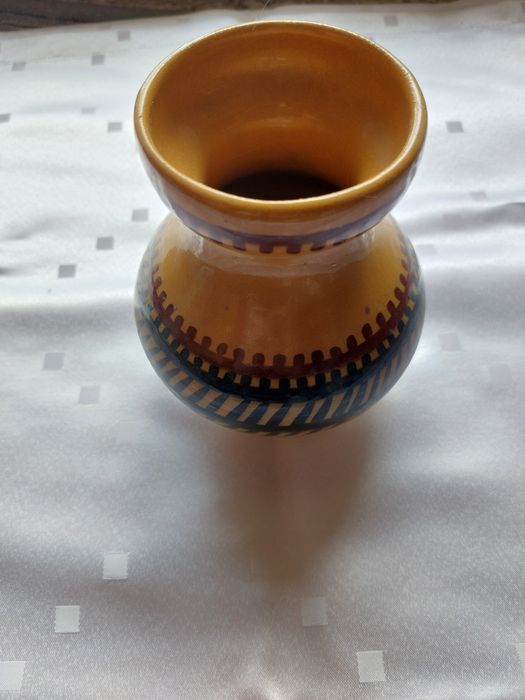 Wazon ceramiczny z PRL