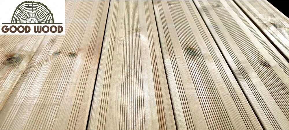 Deska tarasowa SZWEDZKA impregnowana ciśnieniowo NTR deski na taras