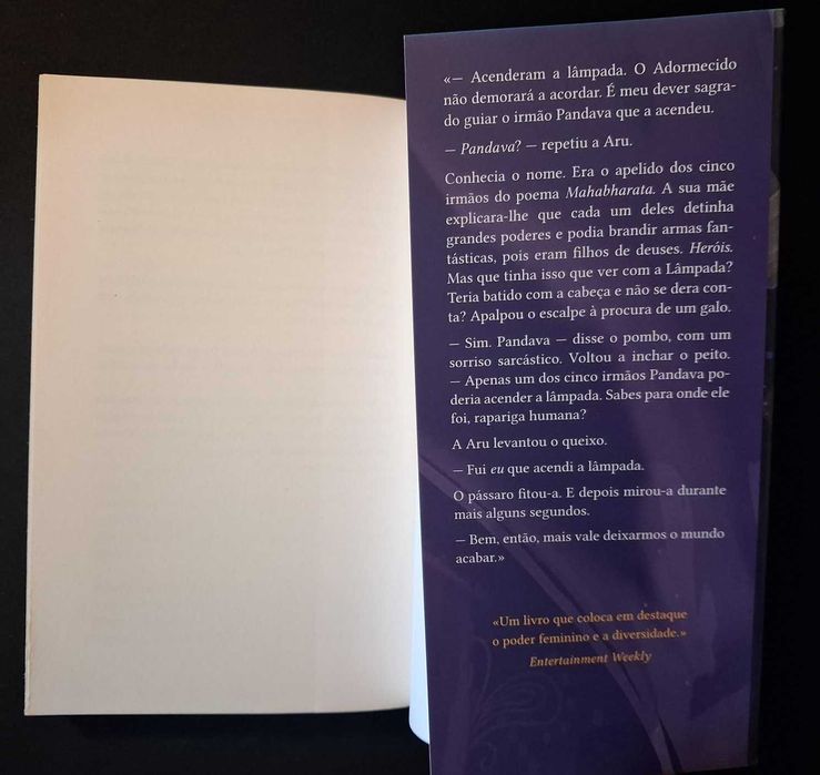 Livro "Aru Shah e o Fim do Tempo" - Roshani Chokshi