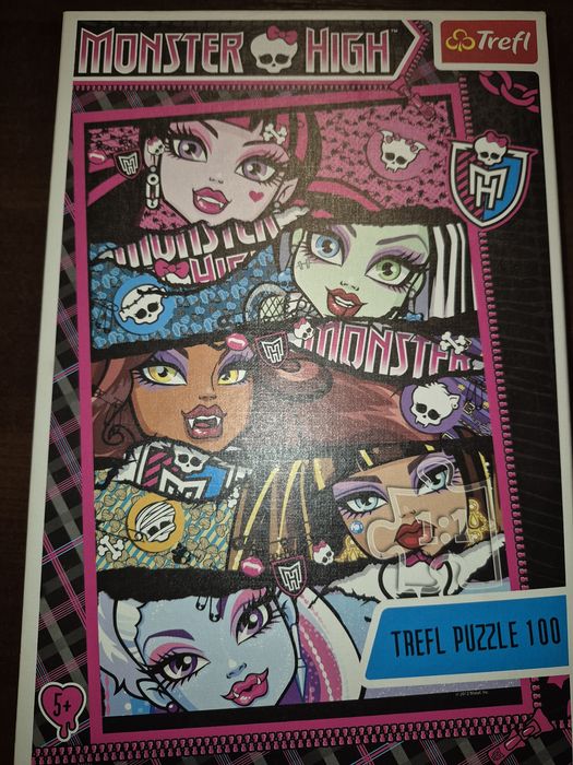 Monster high puzzle 100 elementów