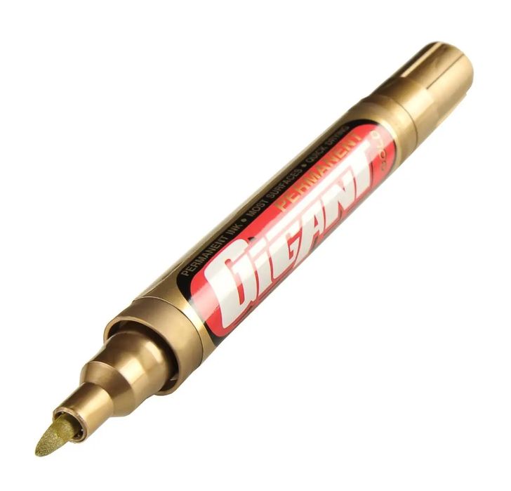 Marker Permanentny Złoty Kamet 1 Szt.. Nowy Produkt