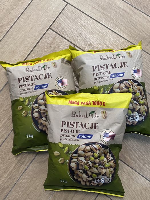 3x 1kg pistacji
