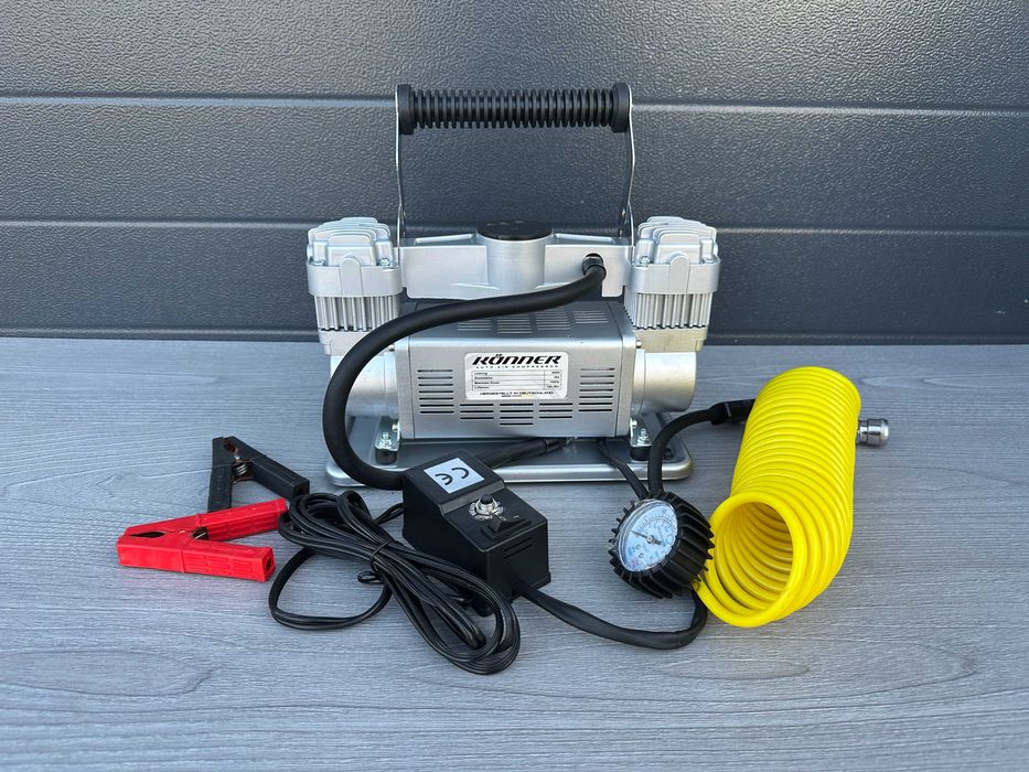 Автомобільний компресор 100 літрів до R22, Двопоршневий, Автокомпресор