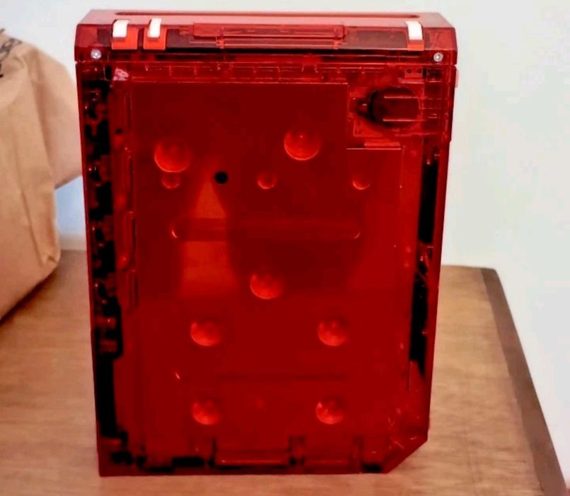 Wii Vermelha Transparente (Consola Apenas)