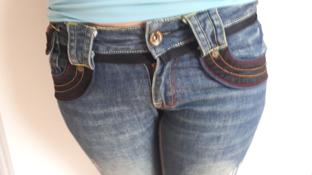 Calças yes miss como novas