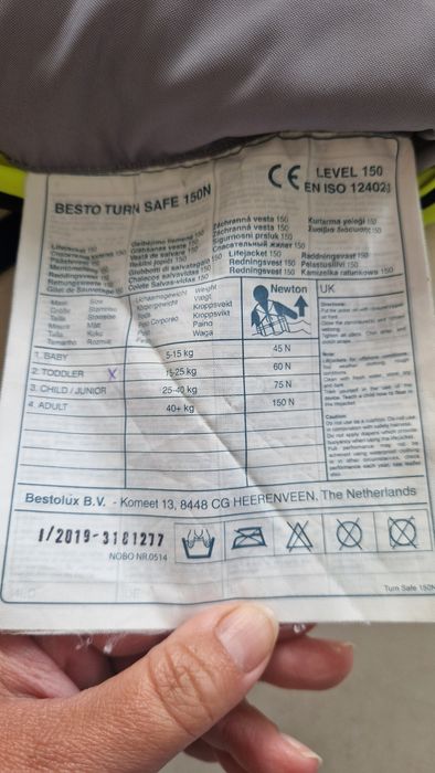 Kapok kamizelka 15 - 25 kg Besto