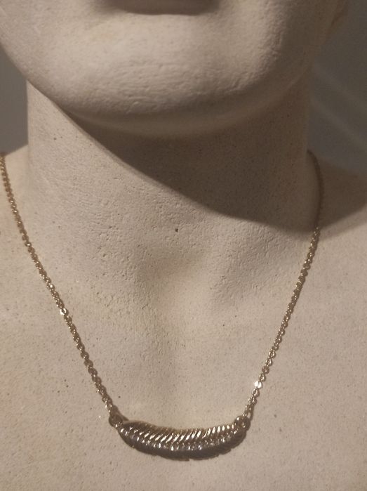 Łańcuszek,naszyjnik Guess,pozłacana wysokiej jakości stal chirurgiczna,metodą PVD,NOWY