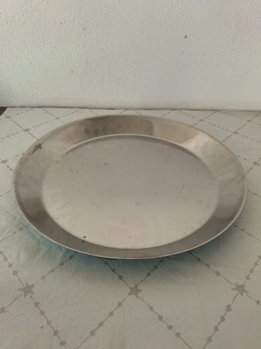 Prato redondo inox