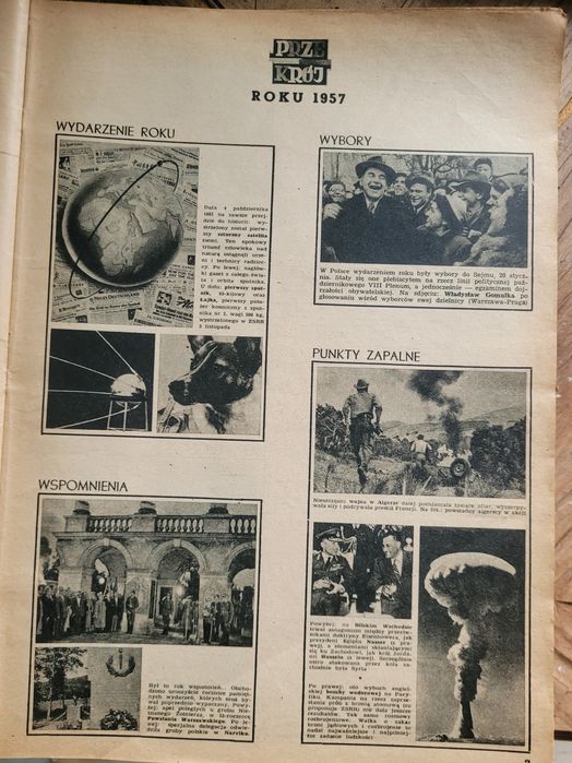 Stare wydania Przekroju od lat 50-tych.