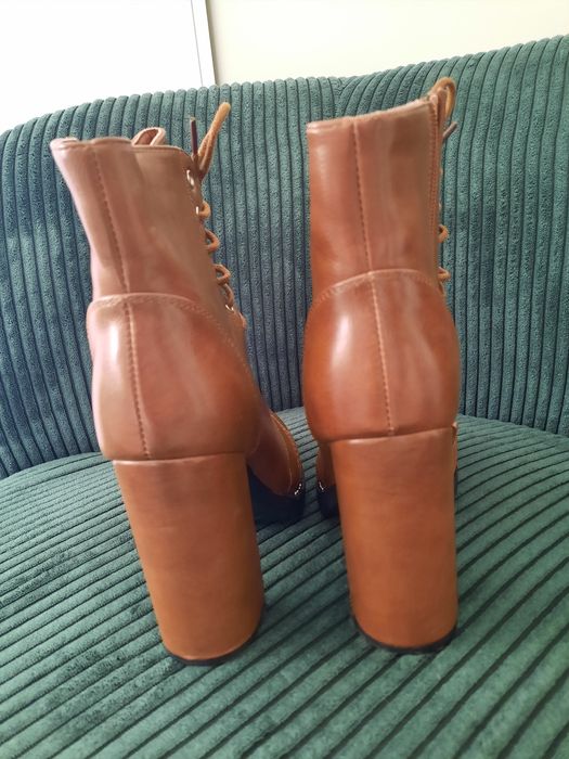 Buty, botki damskie rozmiar 37 camel