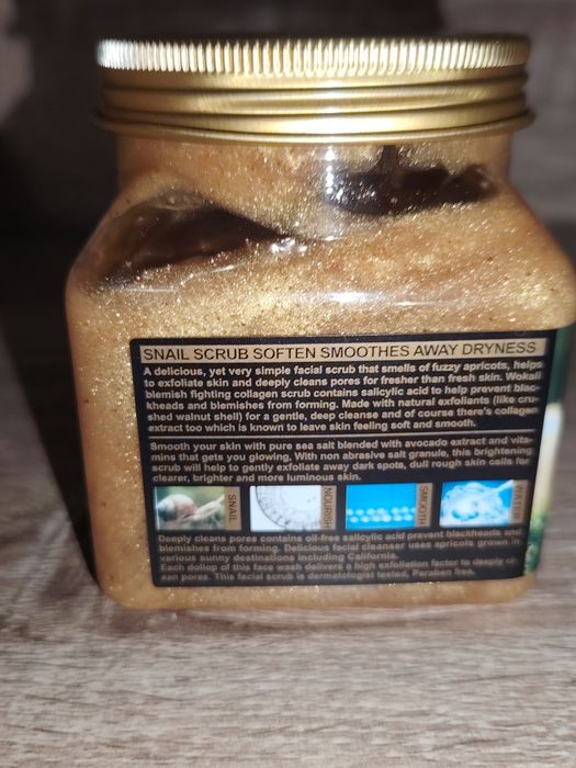 Baba de Caracol Corpo e Cara Novo