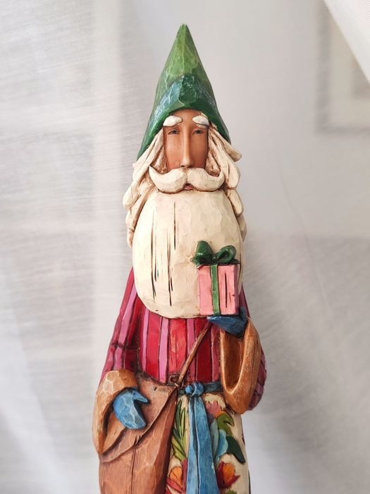 Rzadka figurka Święty Mikołaj Jim Shore "The Joy of Giving" 2004, 28cm