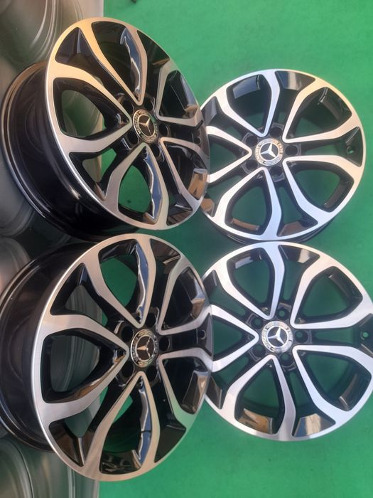 Jantes Mercedes 17" 5x112  Classe A, B, C, CLA Vito Jantes originais Maquinadas