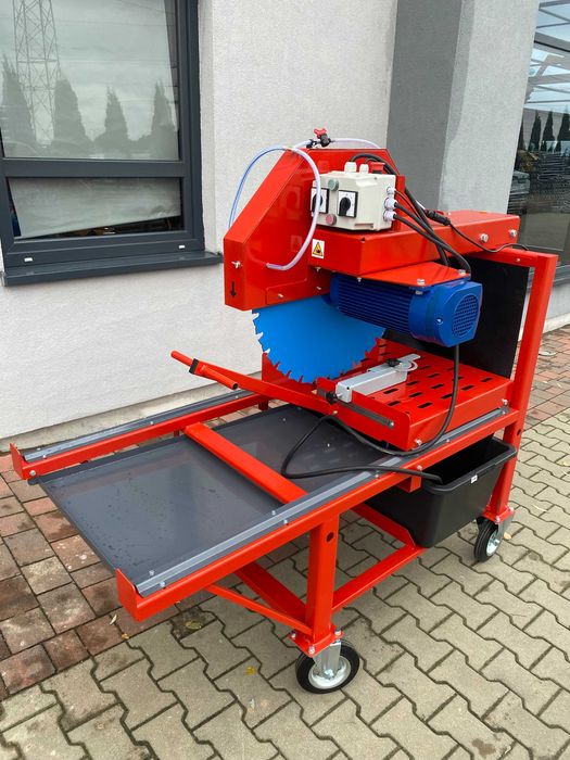 Przecinarka Piła E700 4kW/400V 700mm do Silki pustaków cegieł bloczków