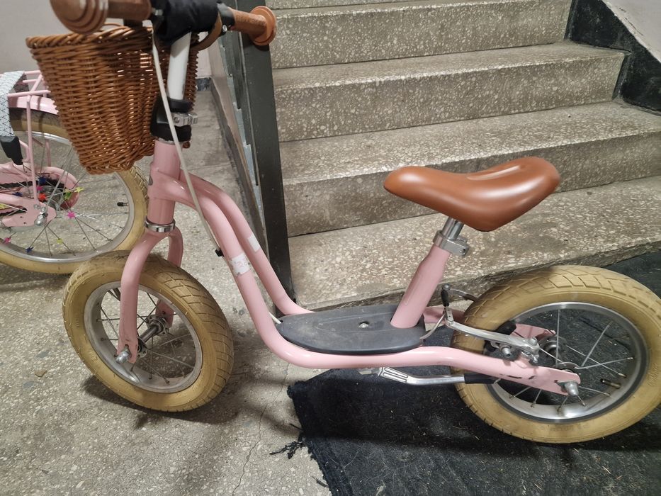 Rowerek biegowy PUKY LR M Classic retro różowy