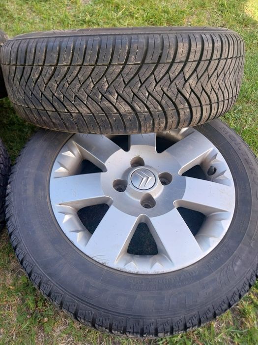 Alufelgi z oponami Citroen 4x108