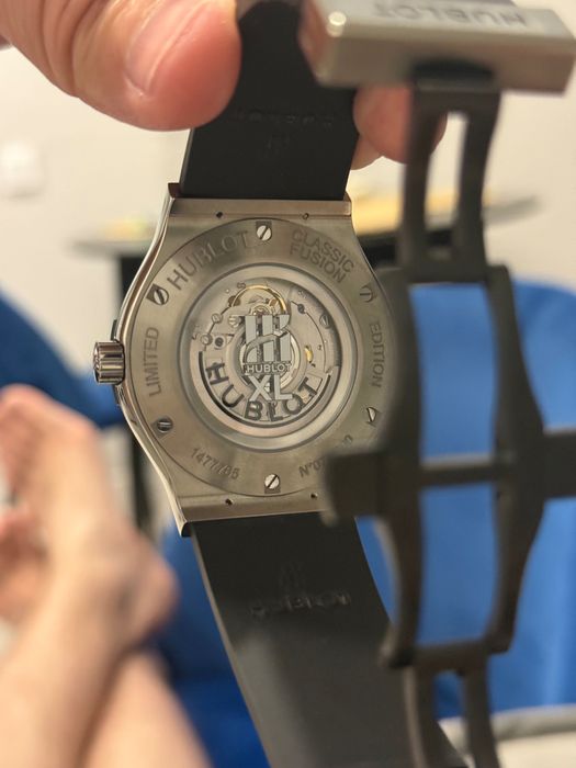 Zegarek hublot limited 200 pieces