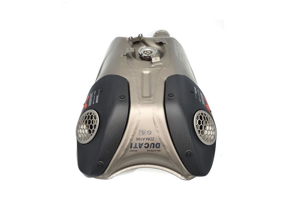 ESCAPE MOTO - SILENCIADOR DUPLO TITANIO AKRAPOVIC DUCATI PERFOMANCE DUCATI PANIGALE V4/S/SP 21-22 E5