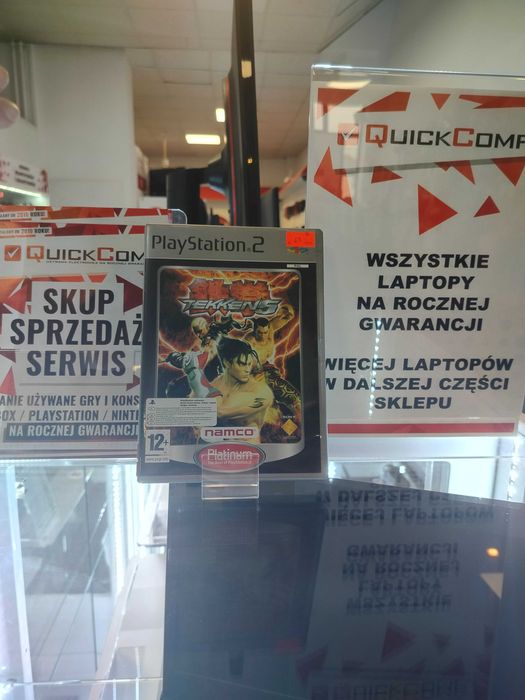 Gra PlayStation 2 PS2 TEKKEN 5 stan 8/10 Gwarancja 1 Rok QUICK-COMP