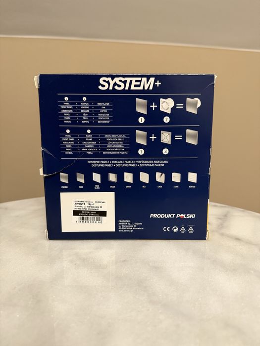 Panel dekoracyjny do korpusu wentylatora System+ Awenta Escudo PEE100