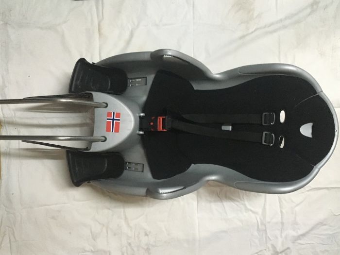 Cadeira para transporte de criança em bicicleta Hamax