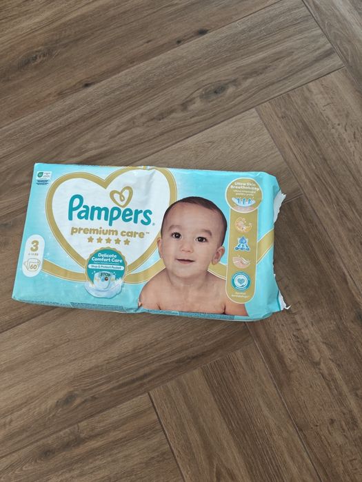Pampers Premium Care 3 Nowe 60 Pampersów
