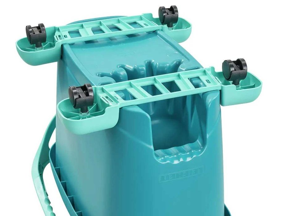 Набір для миття підлоги Leifheit CLEAN TWIST M Ergo Mobile Set 52121 з відром 6 л і візком