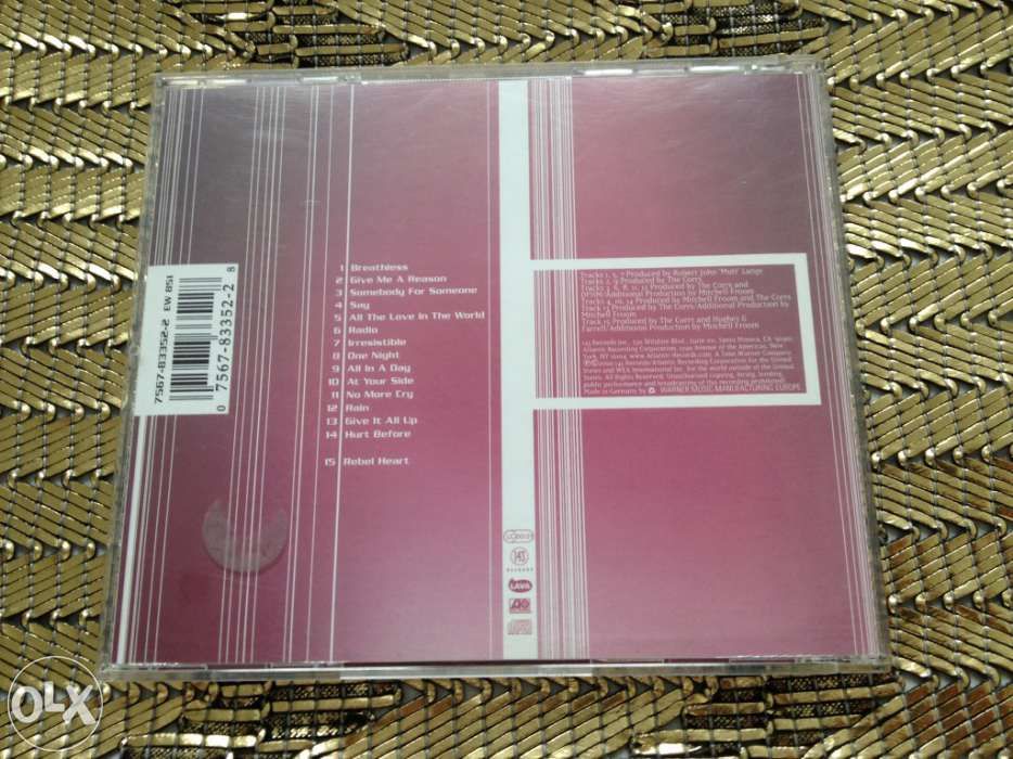 CD The Corrs 'In Blue'