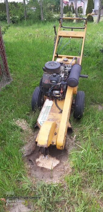 Frezowanie Pni mechanicznie