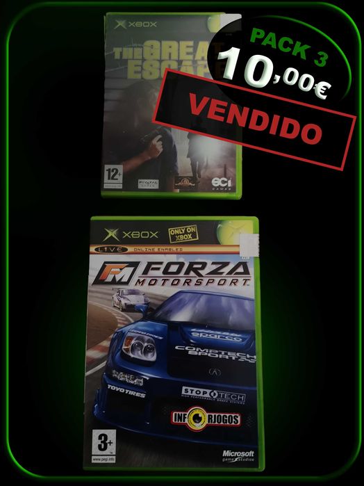 X-Box 1.ª Geração // 2 Jogos por 10,00€