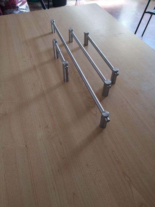 Conjunto toalheiro em Inox